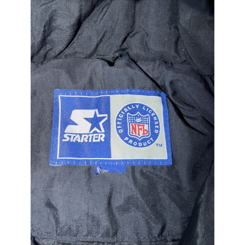 Vintage 90's NFL Green‎ Bay Packers Pullover Starter Jacket, Men's Size XL - Picture 6 of 13